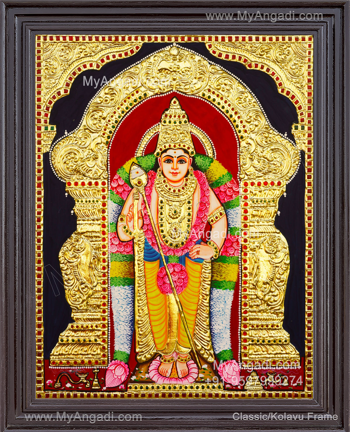 Murugan Tanjore Paintings