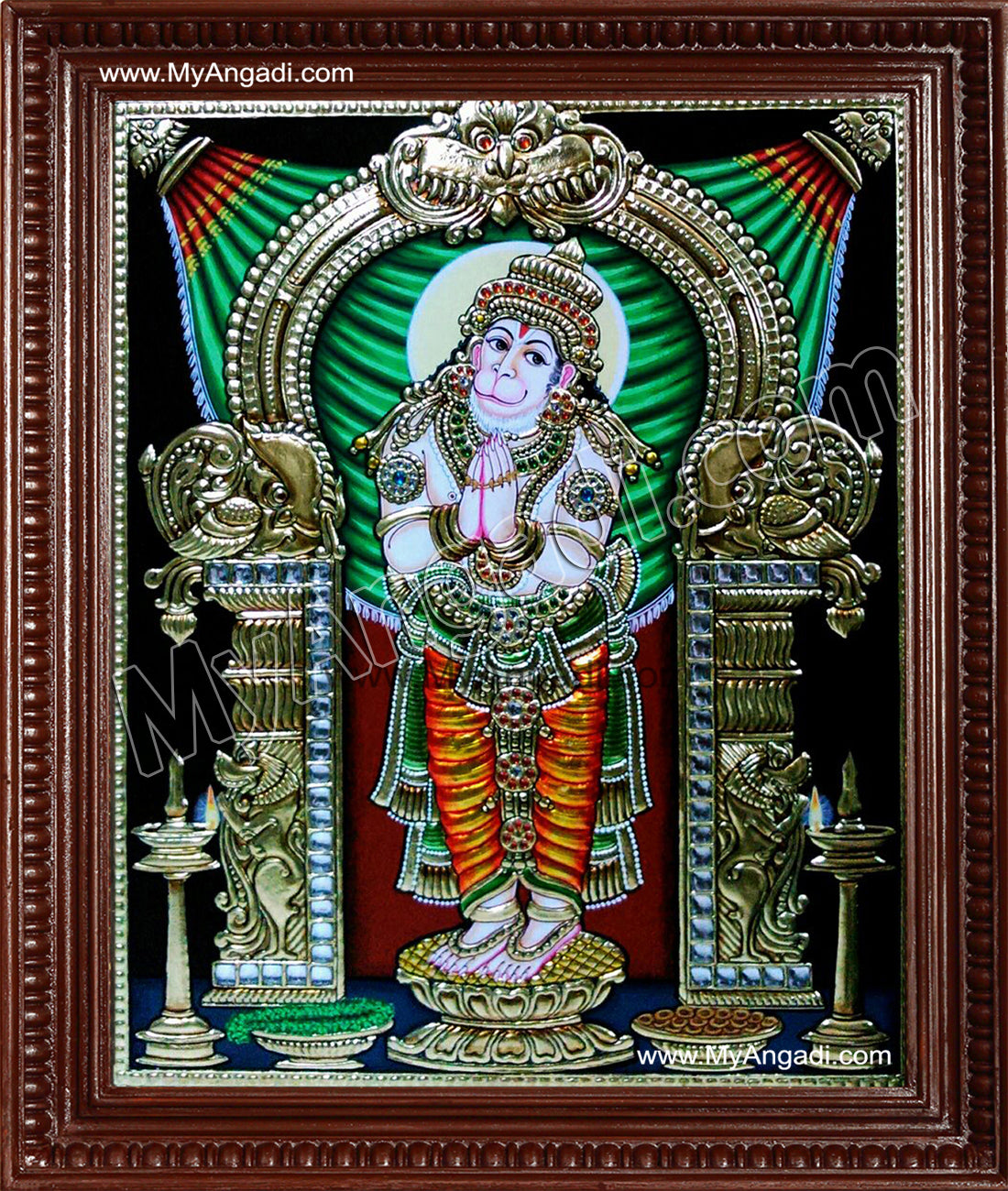 Hanuman Tanjore Paintings
