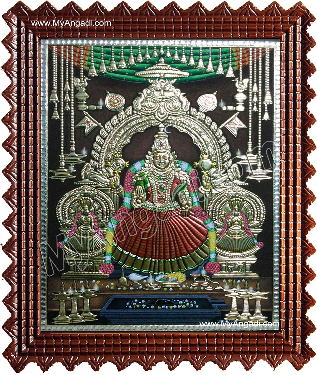 Kollur Mookambika Amman Tanjore Paintings