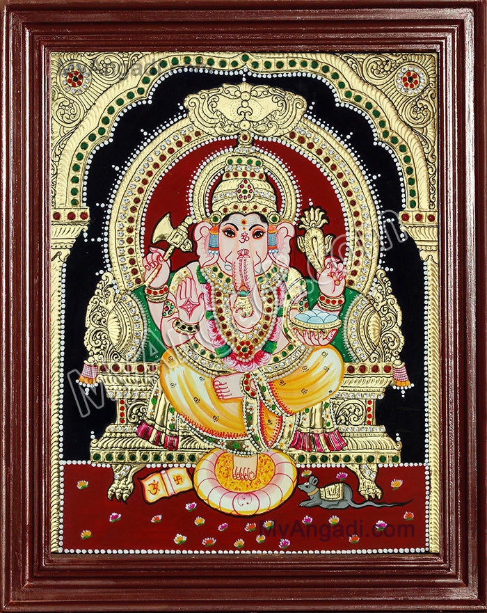 Ganesha Tanjore Paintings