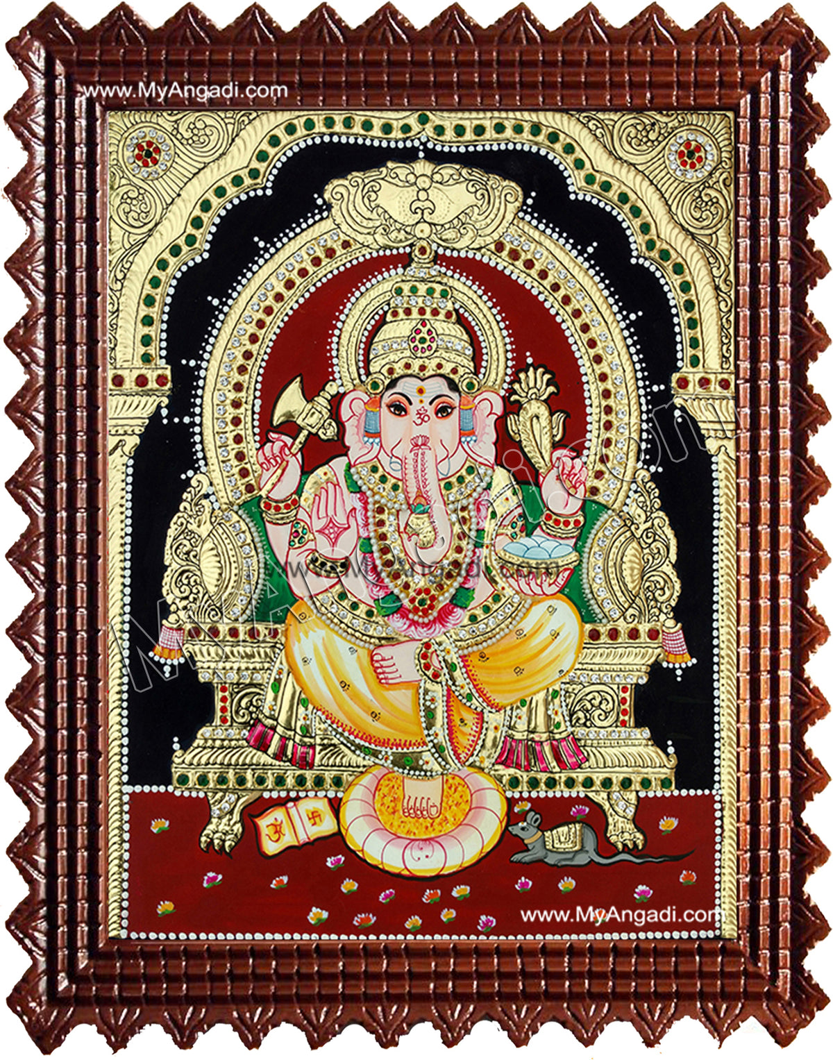 Ganesha Tanjore Paintings