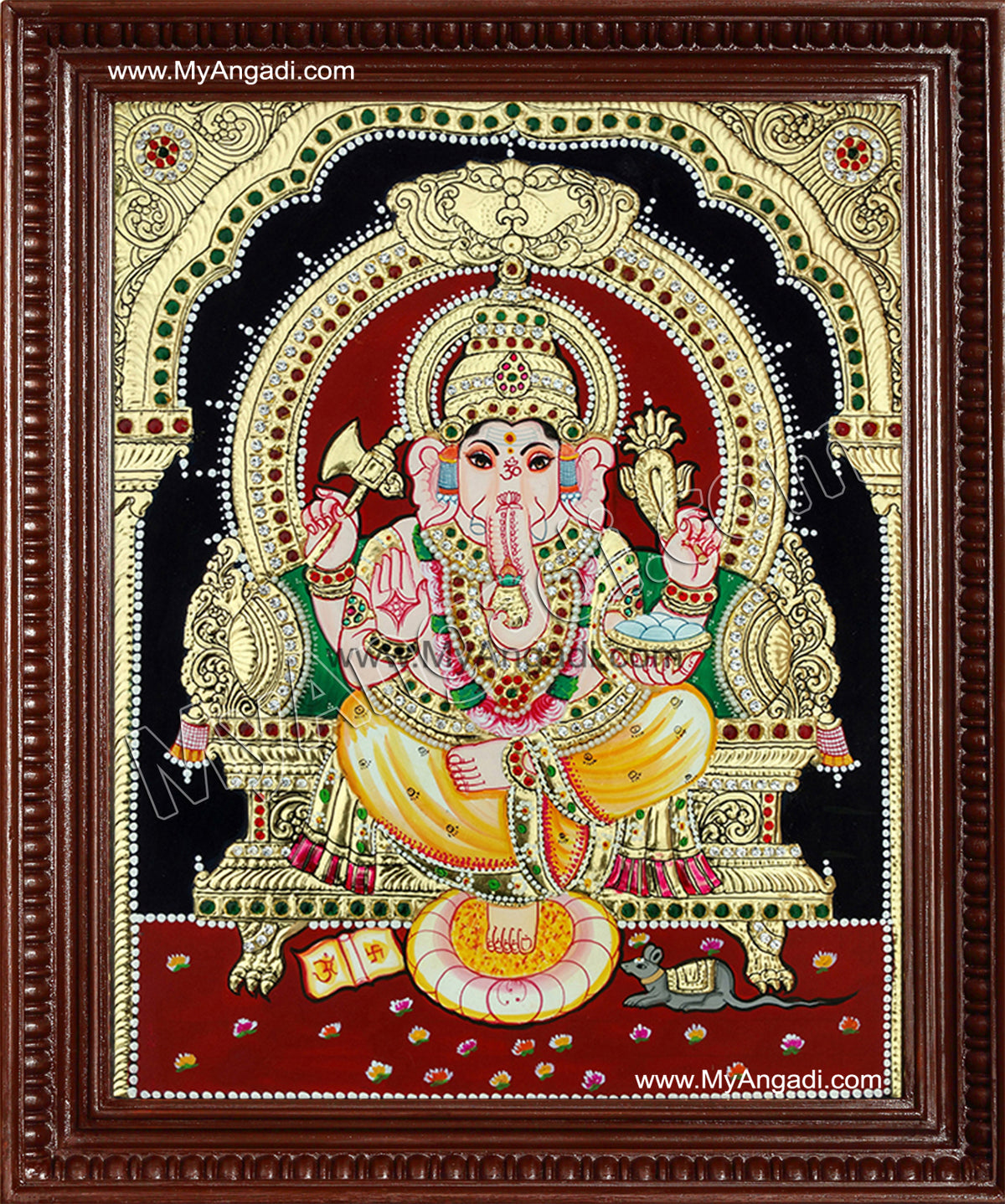 Ganesha Tanjore Paintings