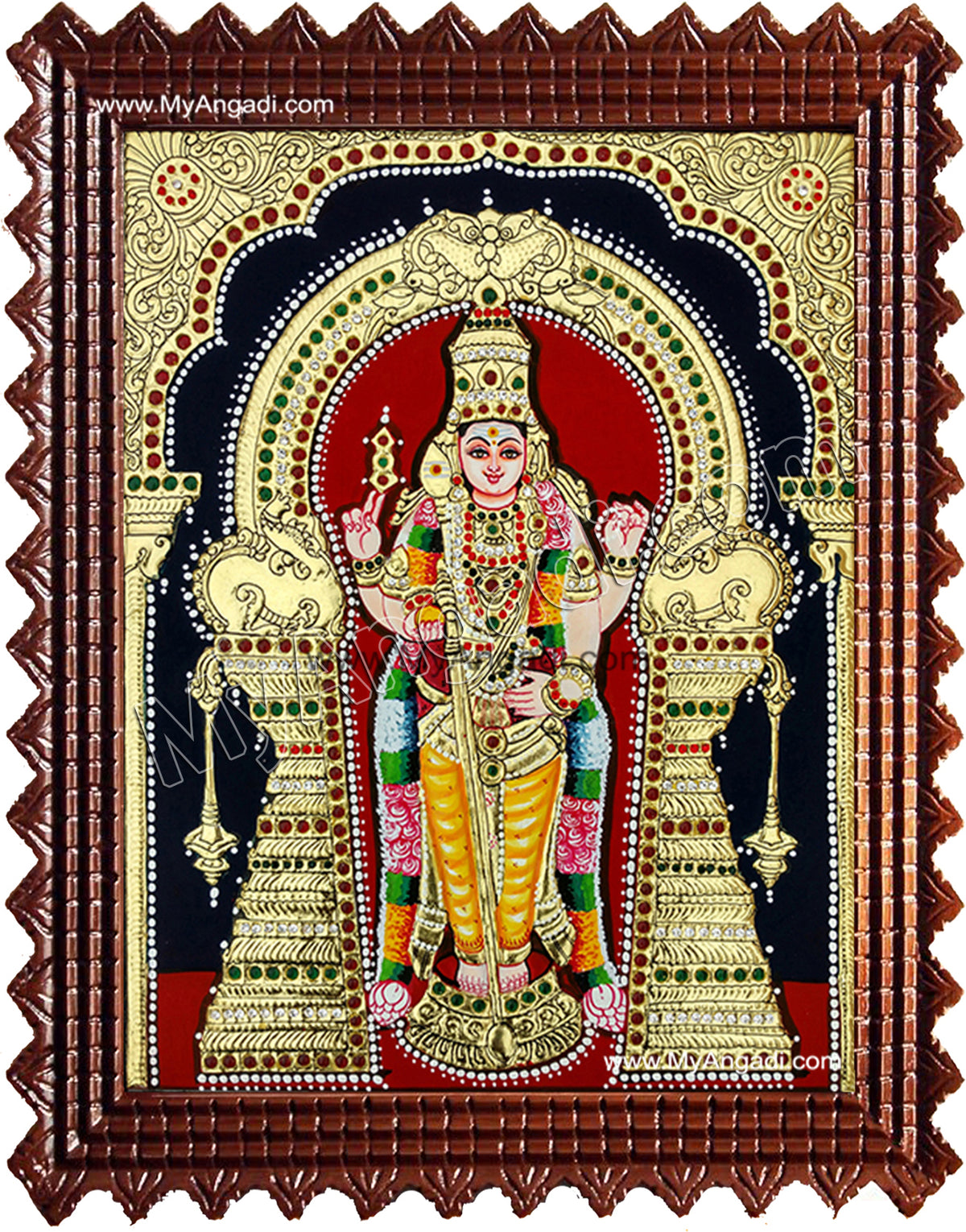 Murugan Tanjore Paintings