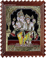 Ganesha and Murugan Tanjore Paintings