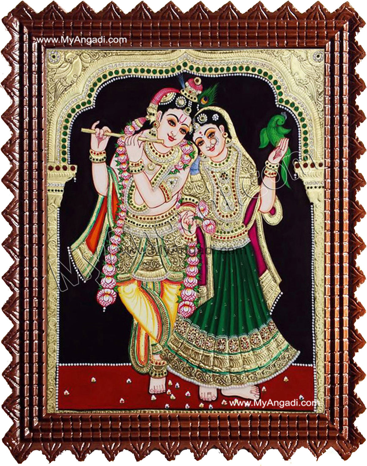 Radhe Krishna Tanjore Paintings