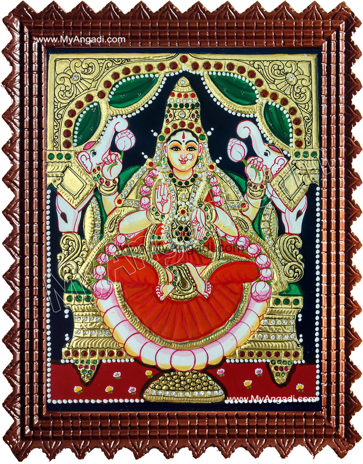 Lakshmi Tanjore Painting