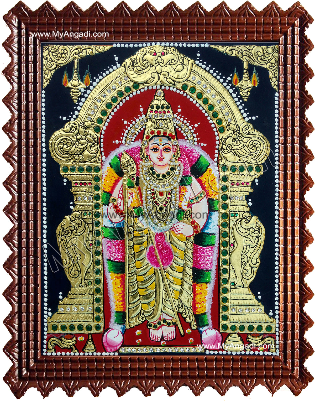 Murugan Tanjore Paintings