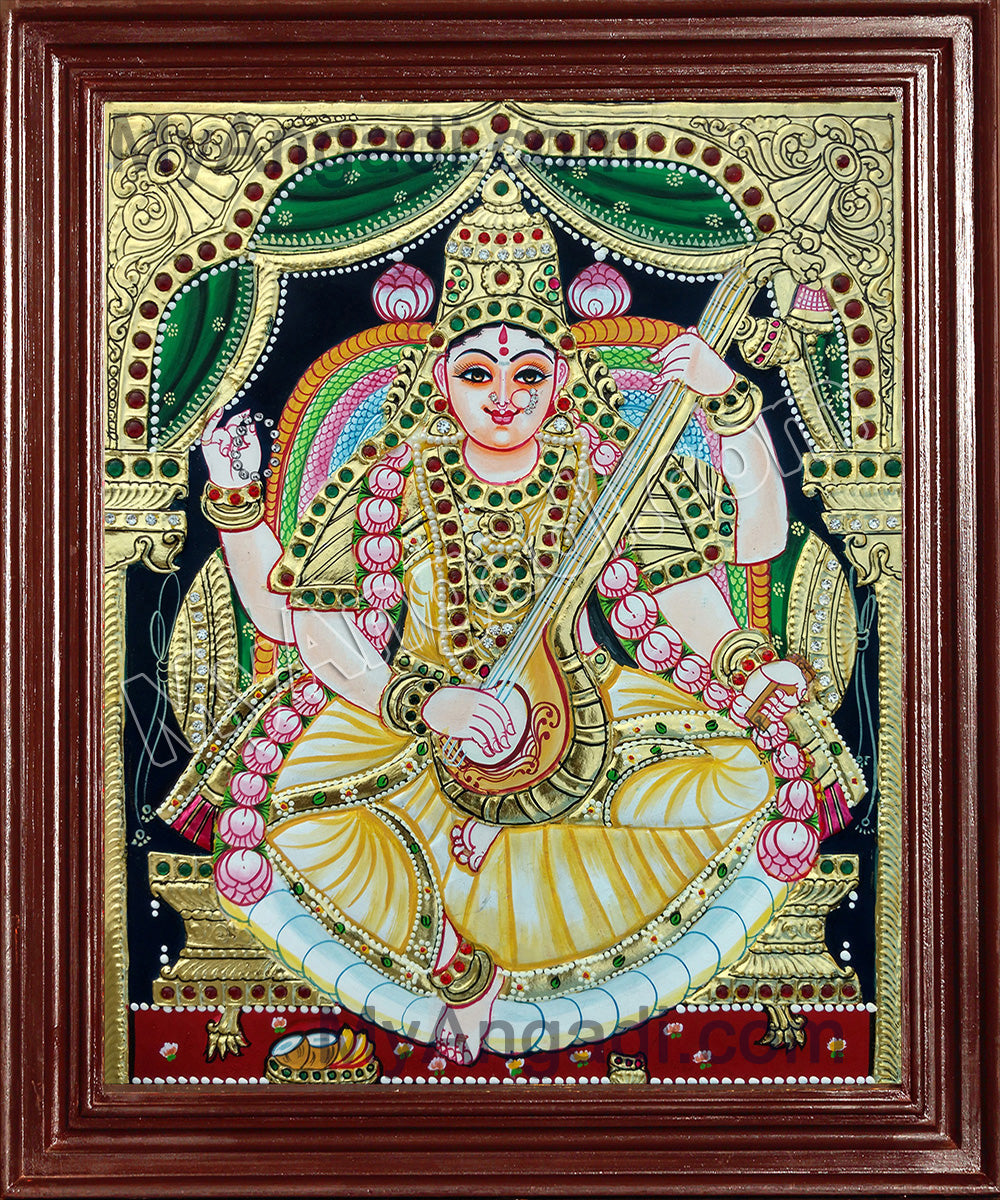 Saraswathi Tanjore Paintings