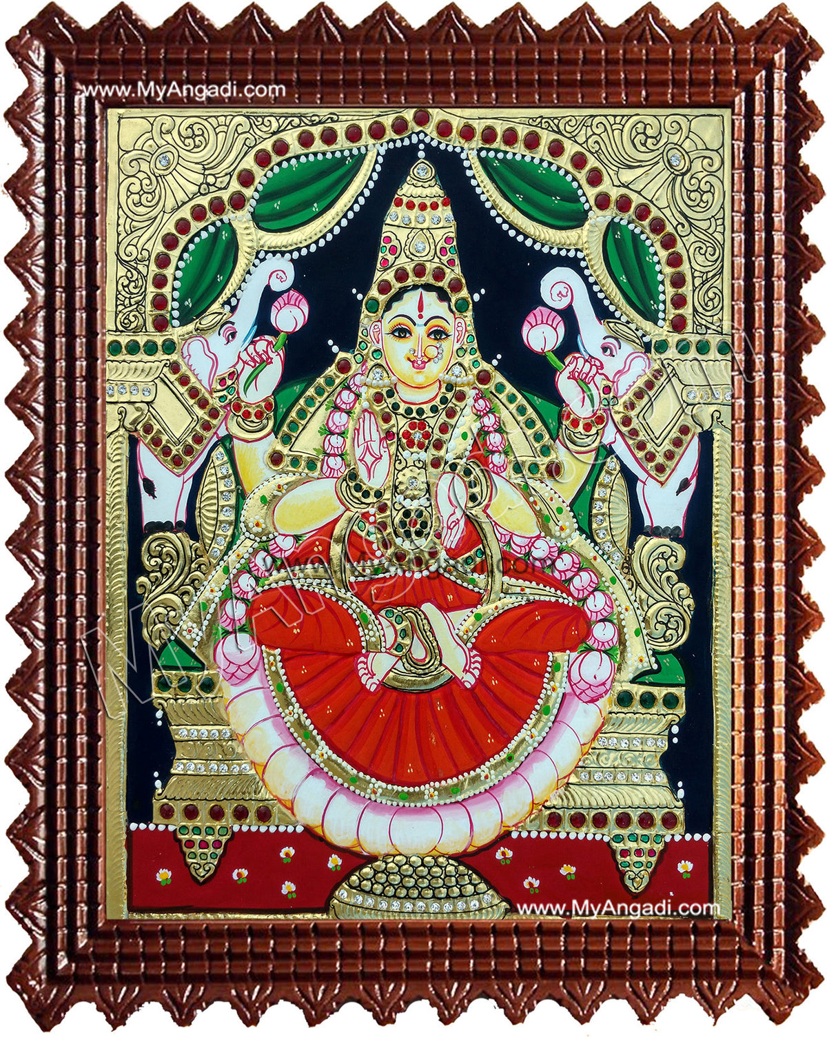 Lakshmi Tanjore Paintings