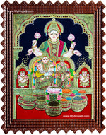 Kubera Lakshmi Tanjore Paintings