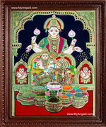 Kubera Lakshmi Tanjore Paintings