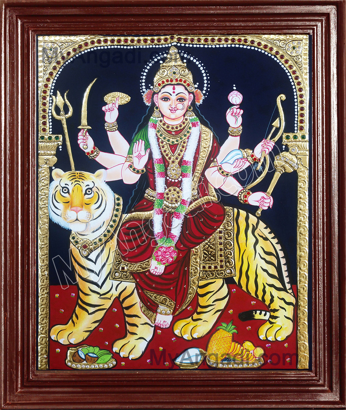 Durgai Amman Tanjore Paintings