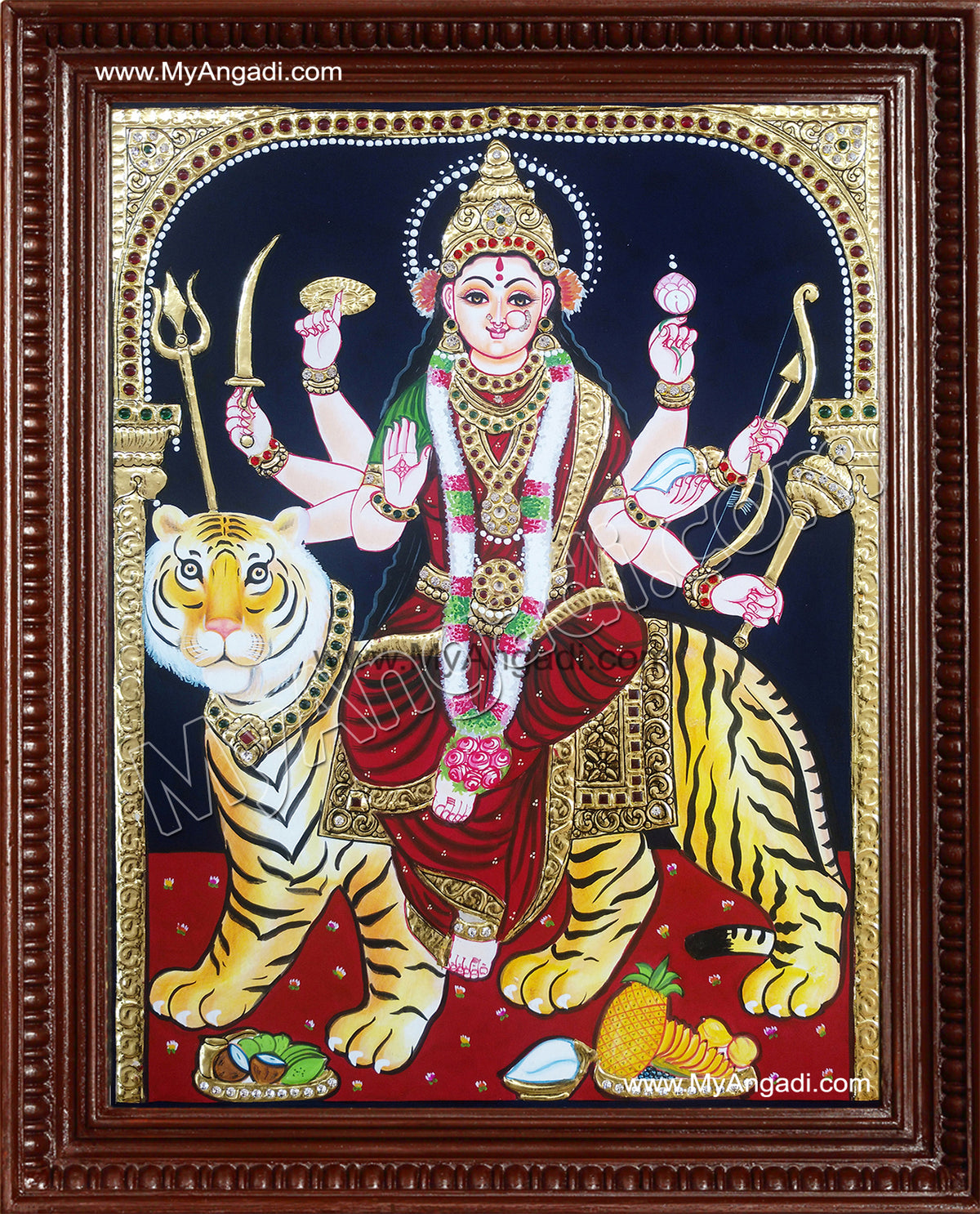 Durgai Amman Tanjore Paintings