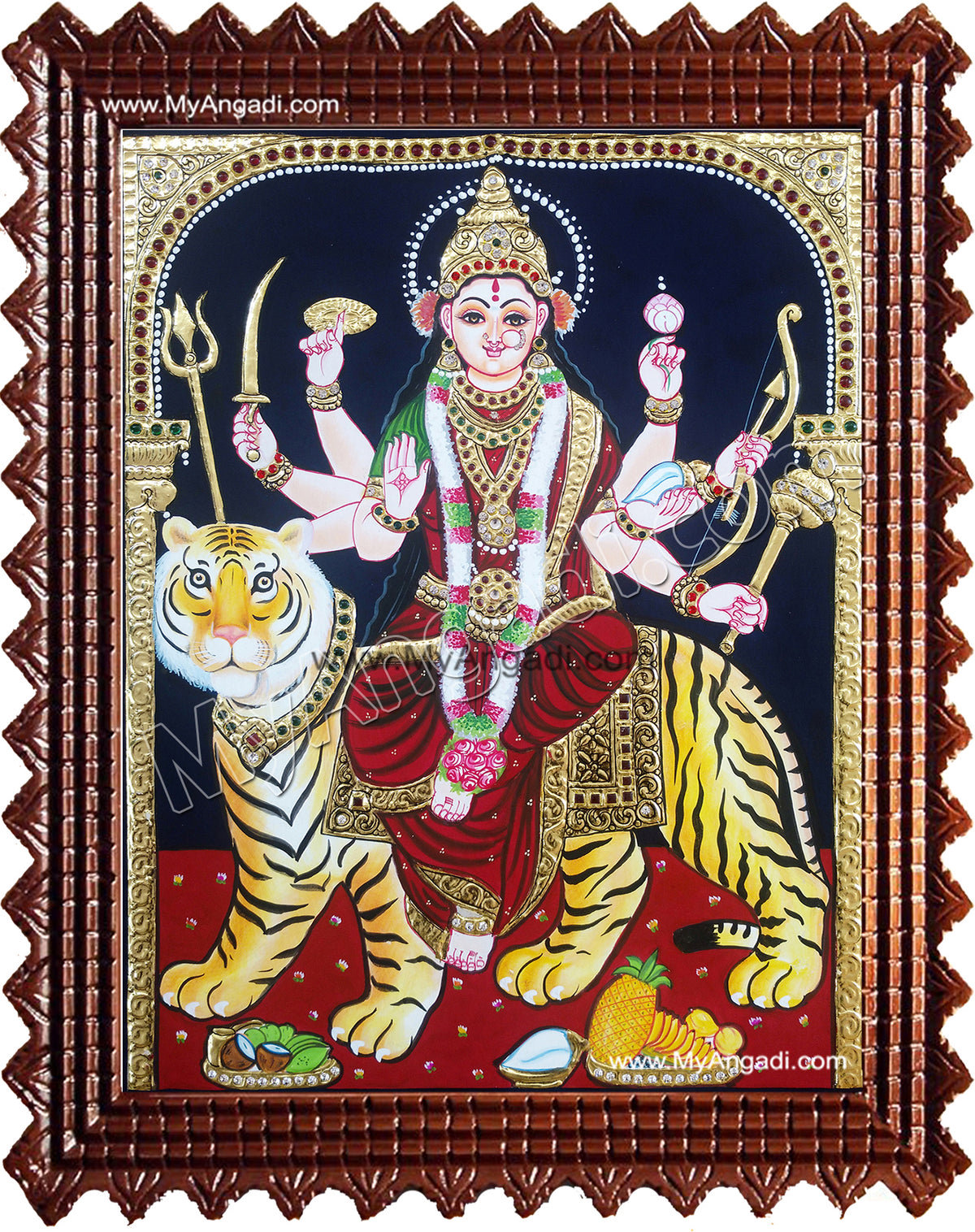 Durgai Amman Tanjore Paintings