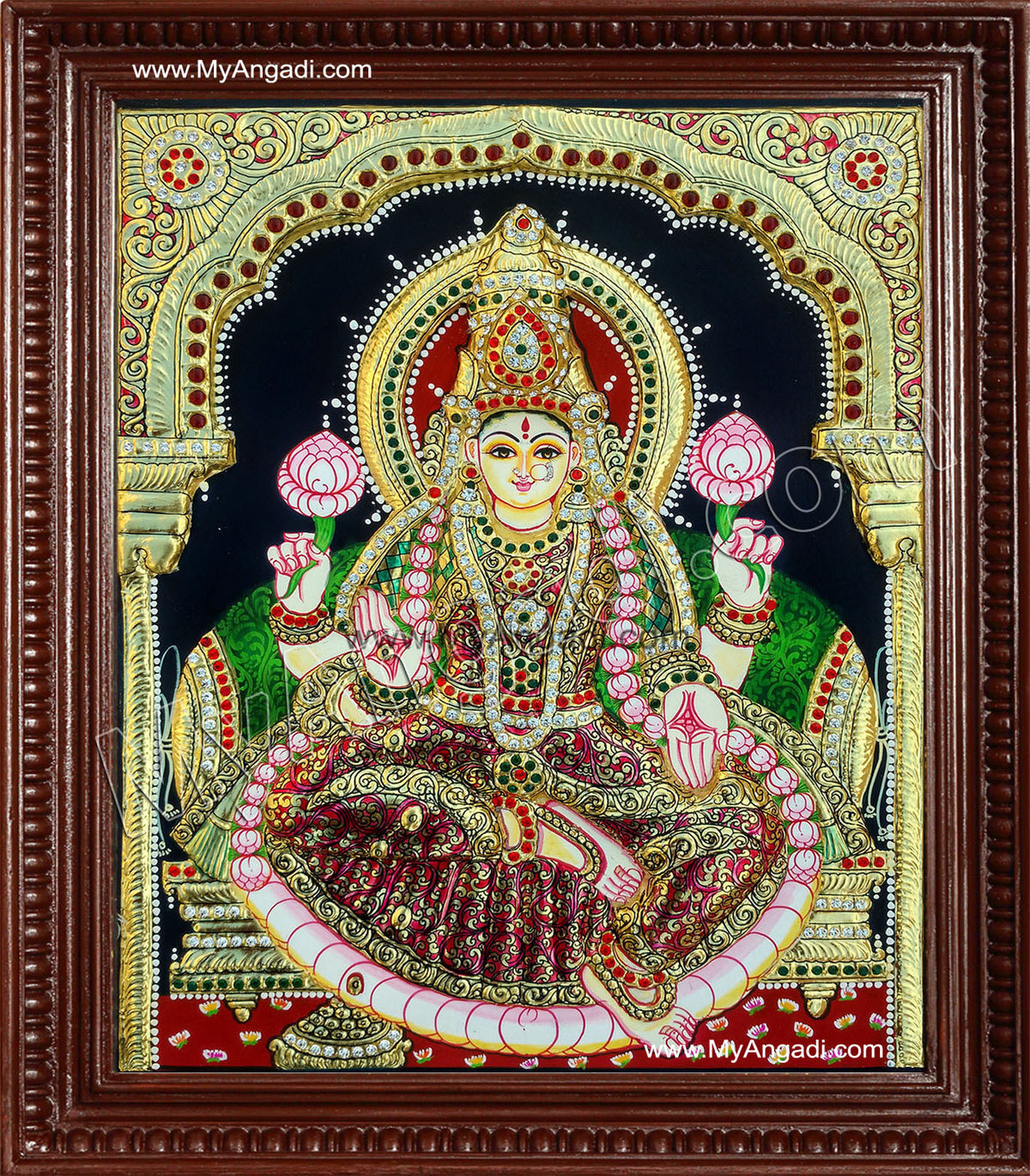 Lakshmi Tanjore Paintings