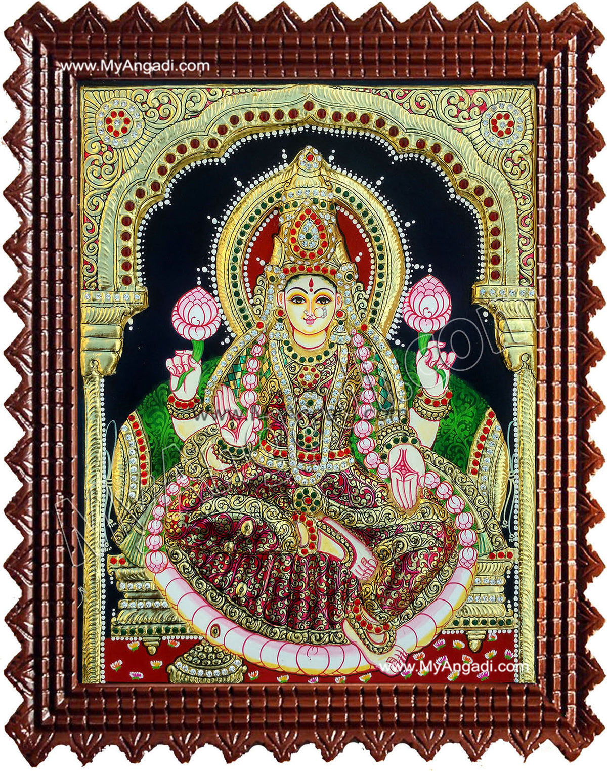 Lakshmi Tanjore Paintings