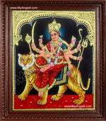 Durga Devi Tanjore Painting