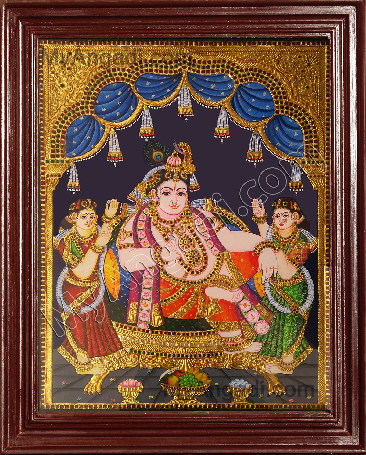 Krishna Tanjore Paintings