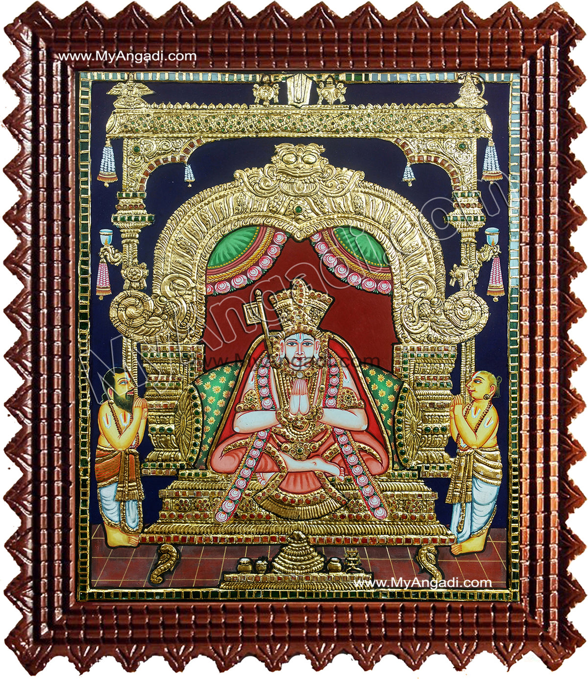 Ramanujar Tanjore Painting