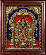 Tirupati Balaji Super Emboss Tanjore Painting