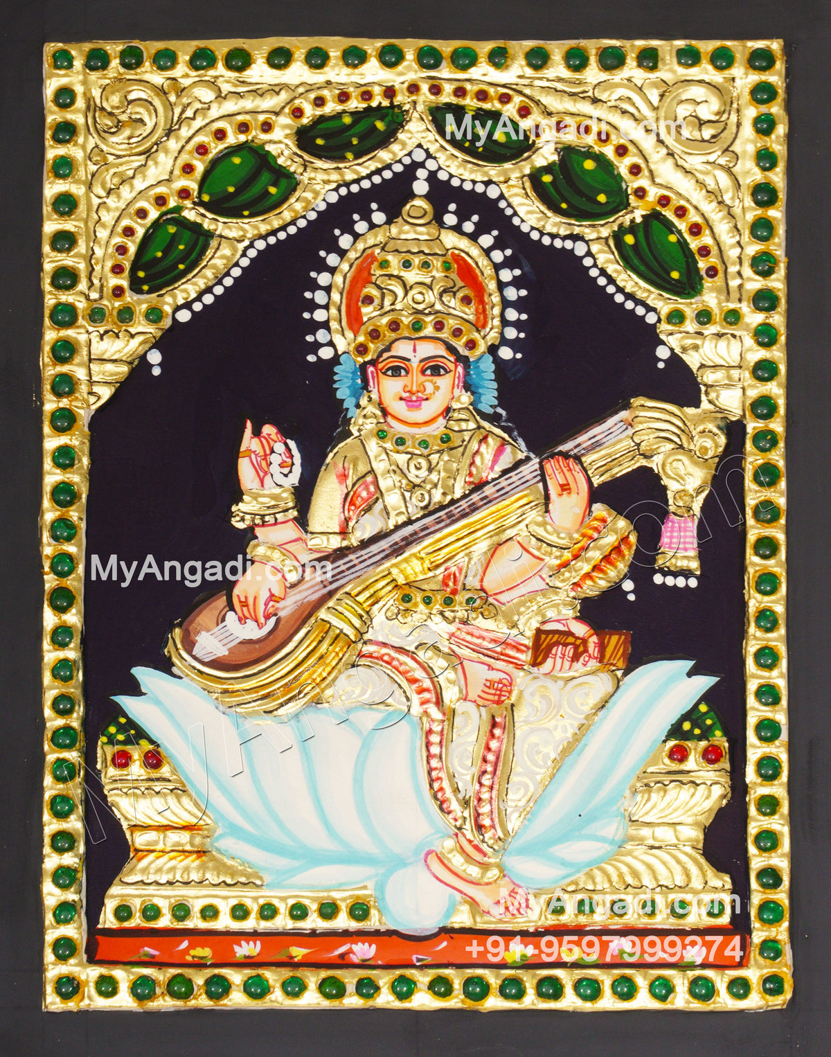 Saraswathi Tanjore Paintings