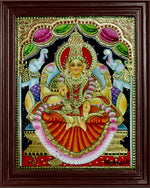 Gaja Lakshmi Tanjore Painting