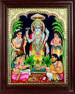 Sathya Narayanan Tanjore Painting