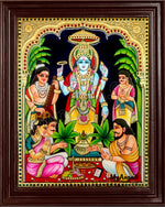 Satyanarayana Tanjore Painting