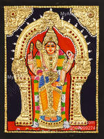 Murugan Small Tanjore Painting