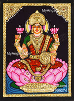 Dhana Lakshmi Small Tanjore Painting