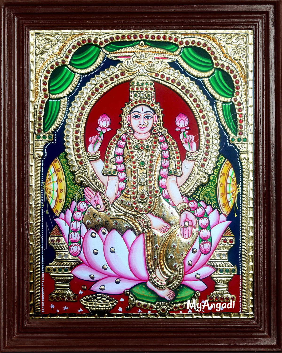 Lakshmi Tanjore Painting