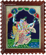 Radha Krishna Tanjore Painting