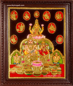 Kubera Lakshmi Tanjore Painting