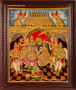 Ramar Pattabhishekam Tanjore Painting Tanjore Painting