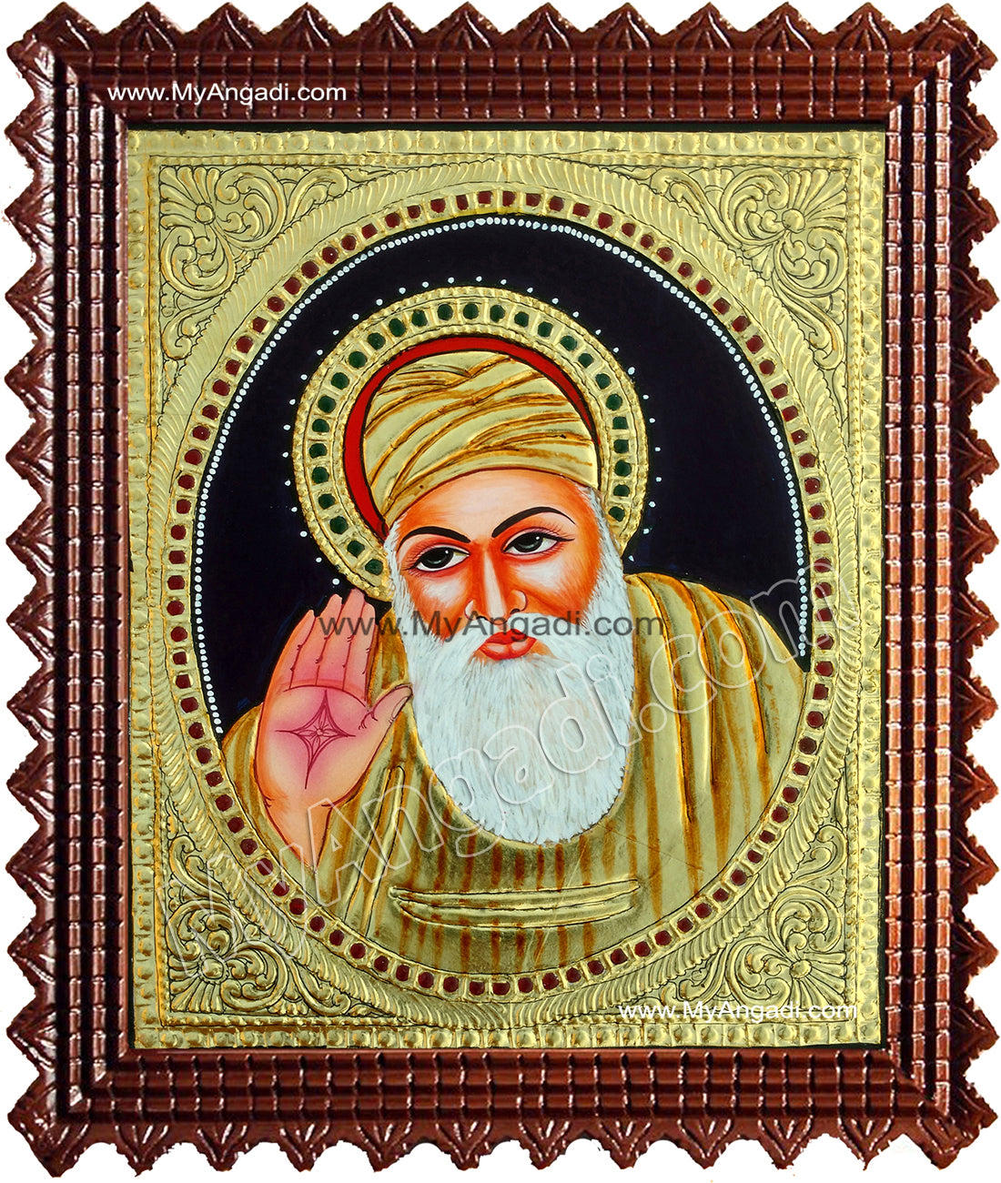 Gurunanak Tanjore Painting