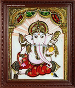 Ganesha Tanjore Painting