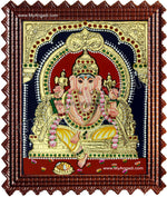 Ganesha Tanjore Painting