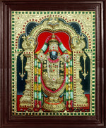 Tirupathi Balaji Super Emboss Tanjore Painting
