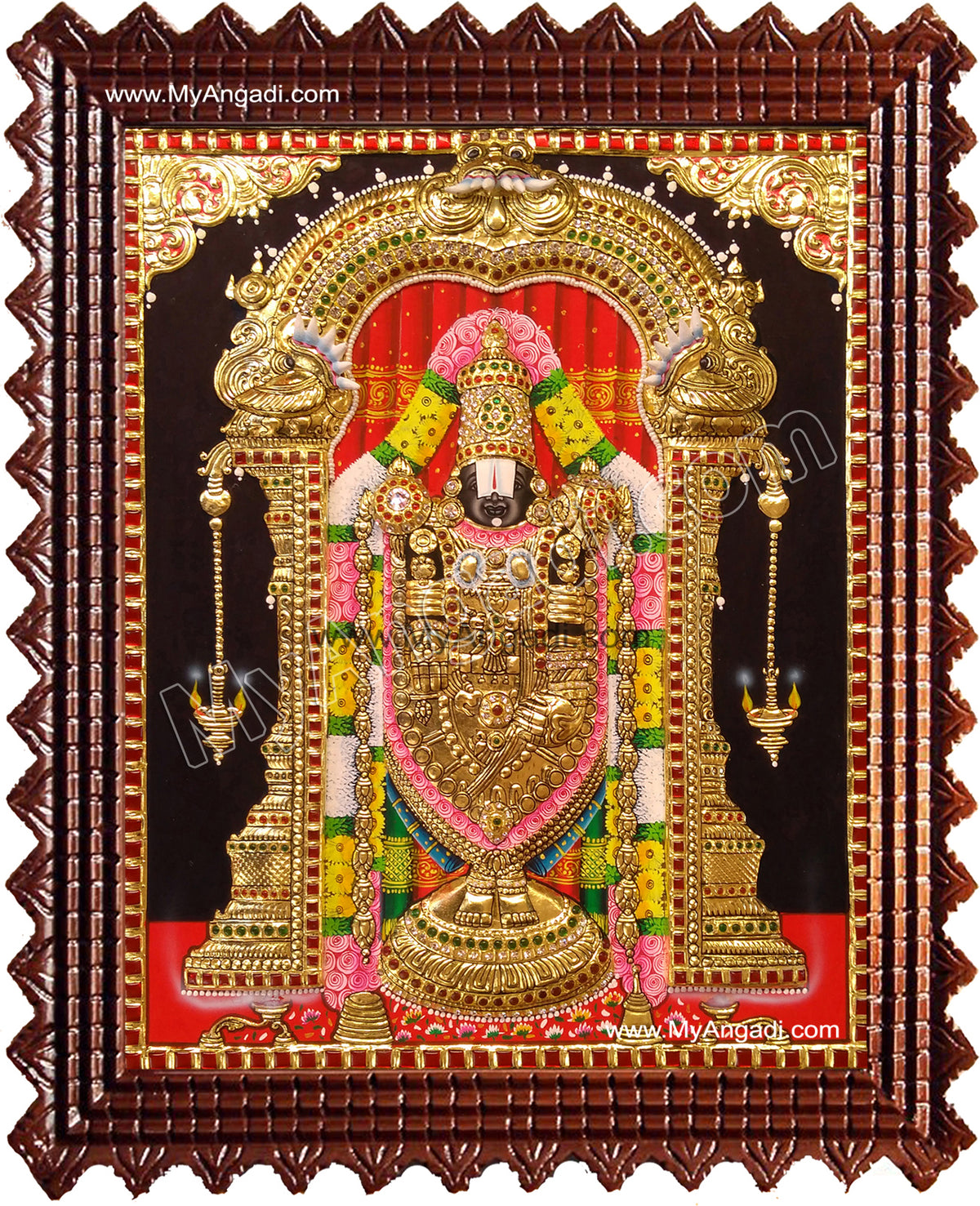 Balaji Super Emboss Tanjore Painting