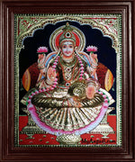 Mahalakshmi Super Emboss Tanjore Painting