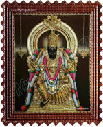 Raja Rajeswari Super Emboss Tanjore Painting