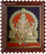 Ganapathi Tanjore Painting