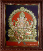 Ganapathi Tanjore Painting
