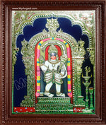 Ashtamsa Sri Varada Anjaneya Tanjore Painting