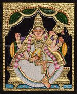 Saraswathi Tanjore Painting