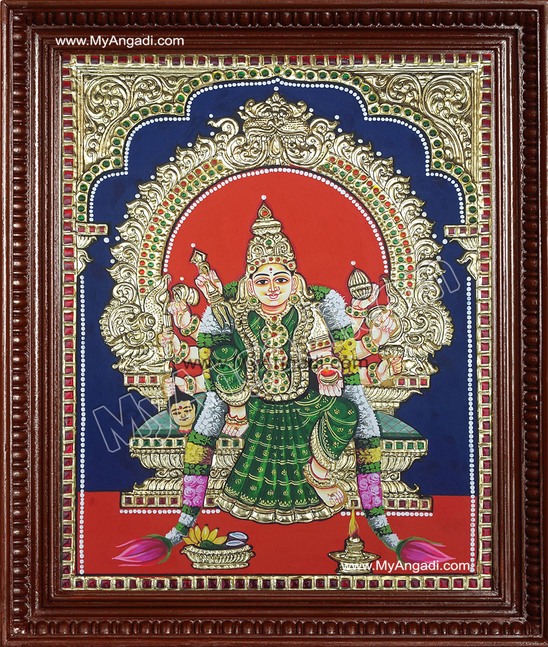 Kuladeivam Tanjore Painting