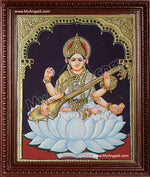 Saraswati Tanjore Painting