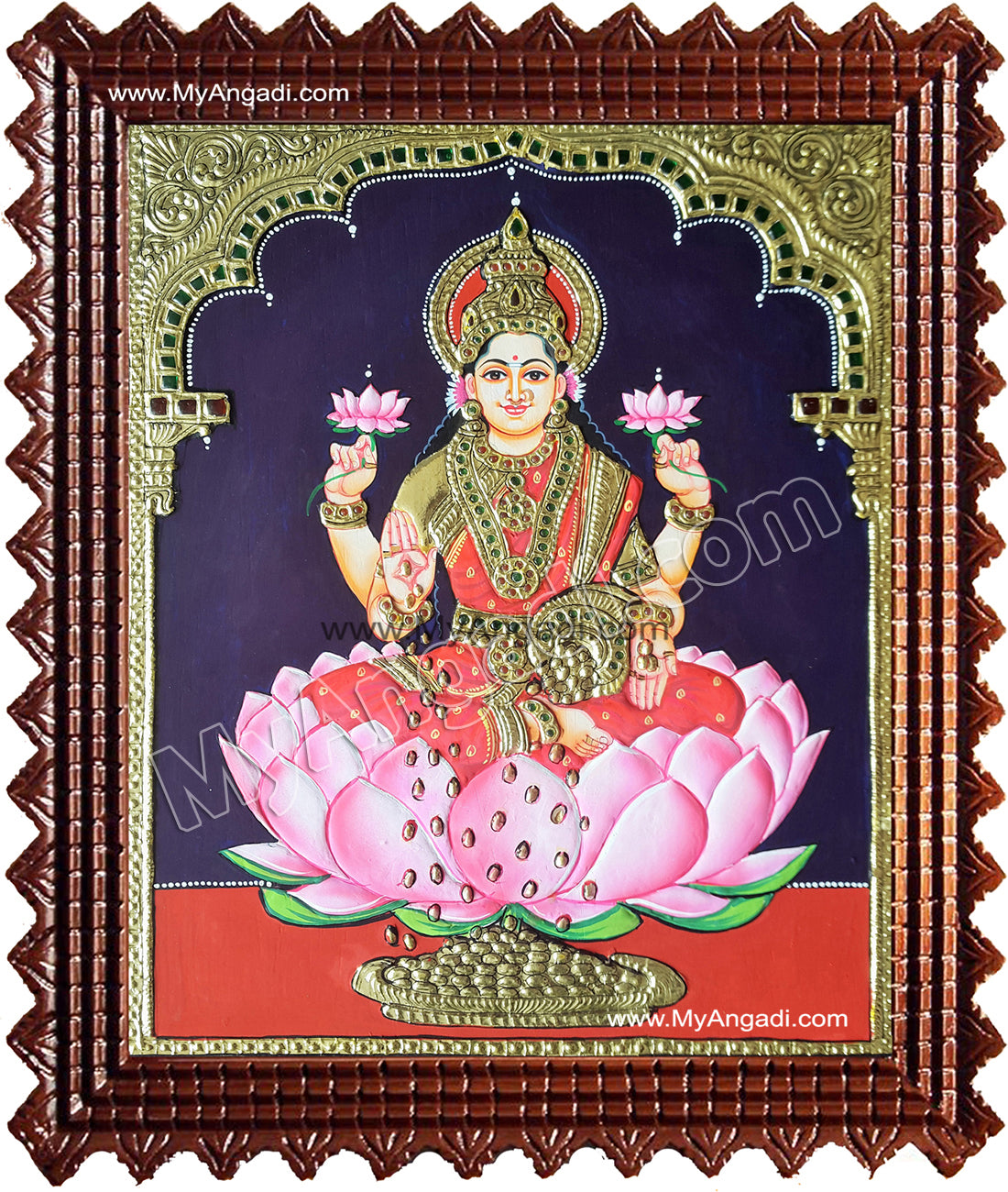 DanaLaxmi Tanjore Painting