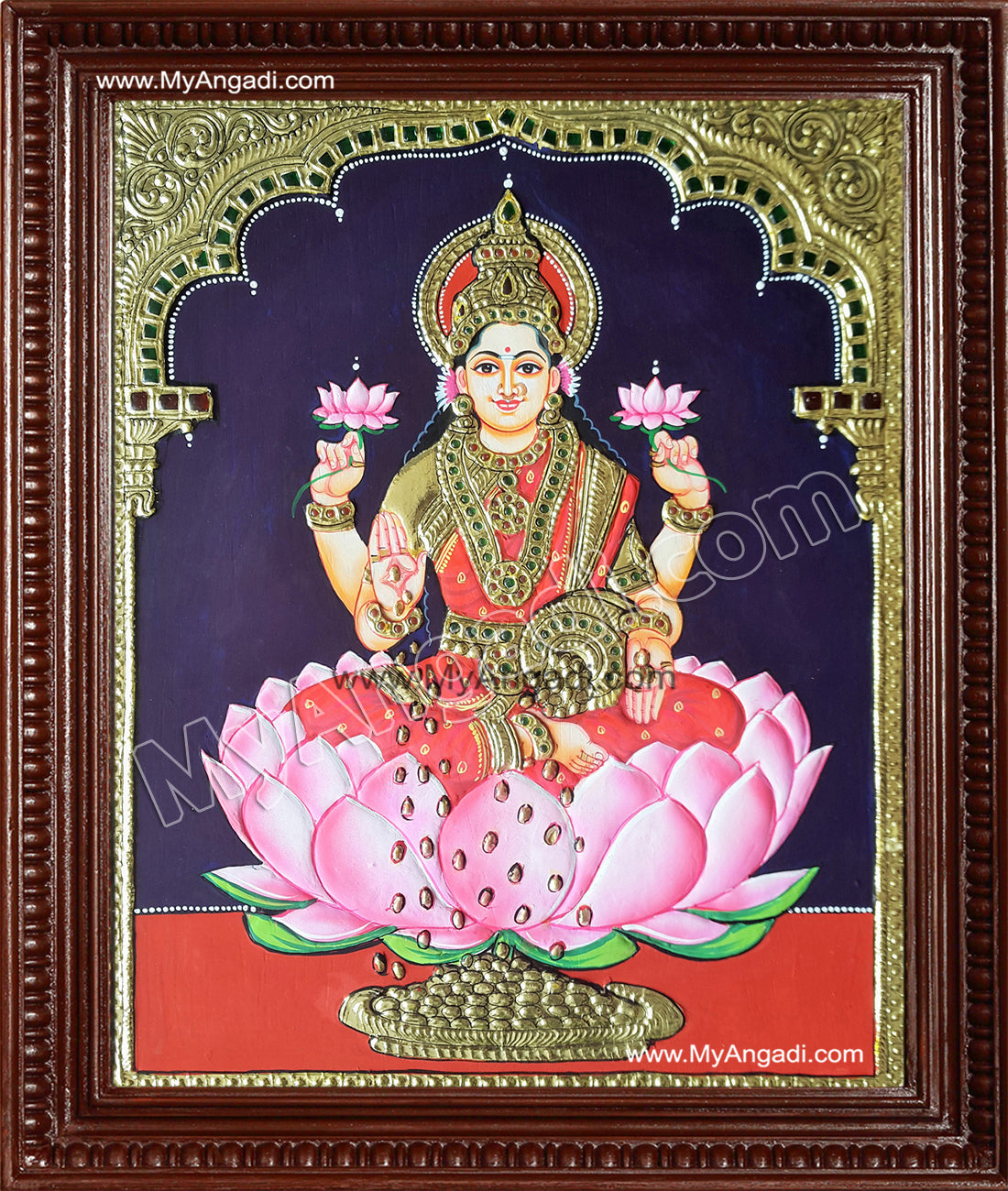 DanaLaxmi Tanjore Painting