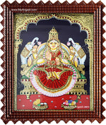 Gaja Lakshmi Tanjore Painting